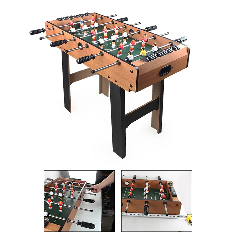 Tábla Il-Chluiche 4-in-1 le Foosball, Haca Aeir, Leadóg Tábla, agus Linn Snámha