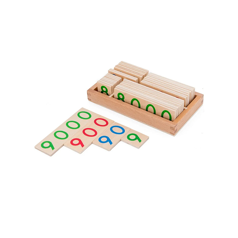 Tacar Modúlach Adhmaid Uimhearthachta Montessori