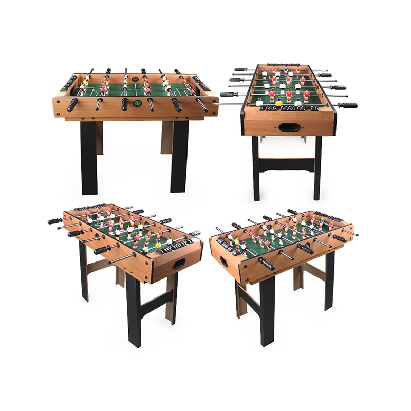 Tábla Il-Chluiche 4-in-1 le Foosball, Haca Aeir, Leadóg Tábla, agus Linn Snámha