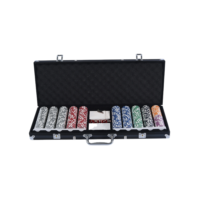 Stíl Casino 500-Chip Set le cás
