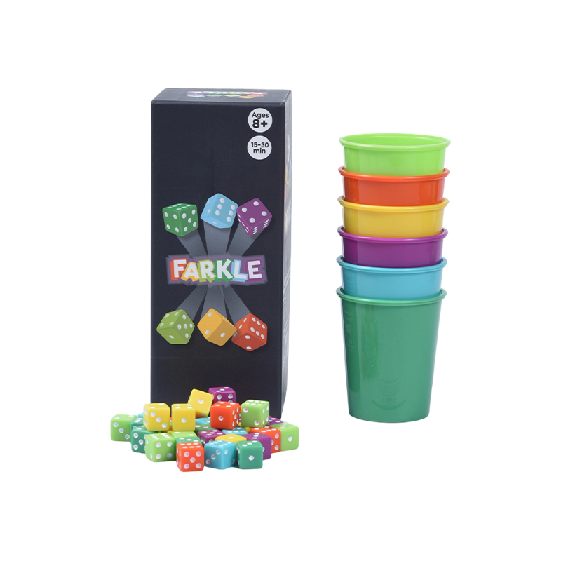 Cluiche Farkle Dice Set