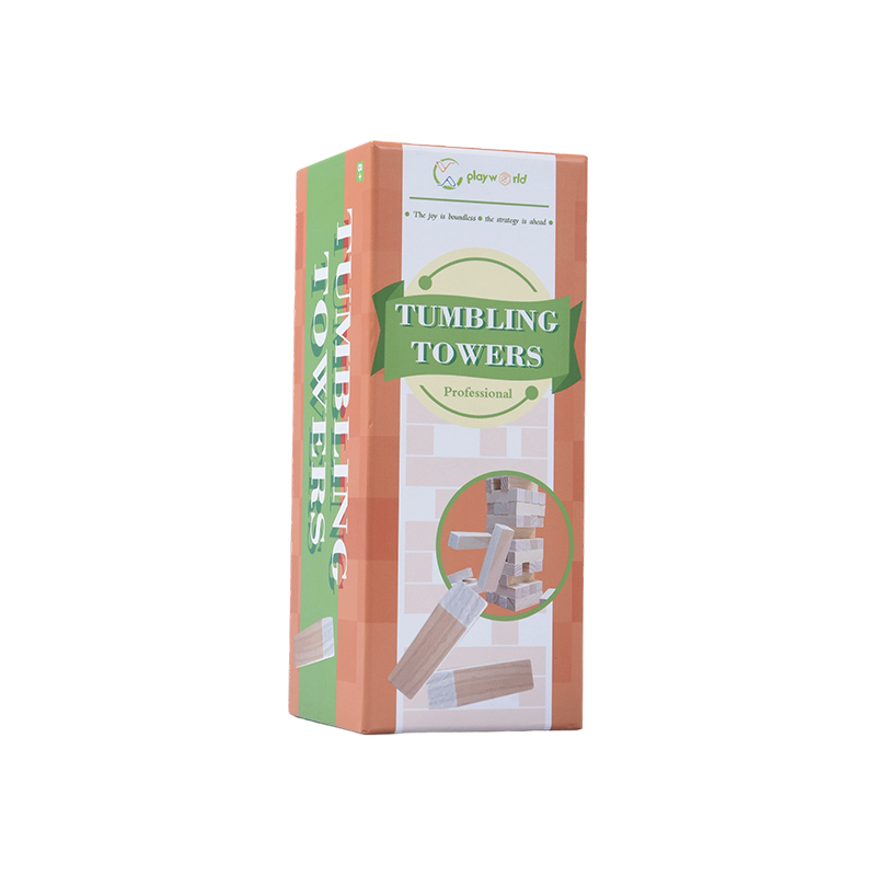 48 Bloic Adhmaid Túir Tumbling Set