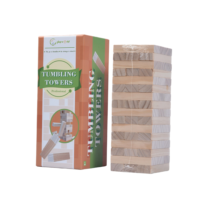 48 Bloic Adhmaid Túir Tumbling Set