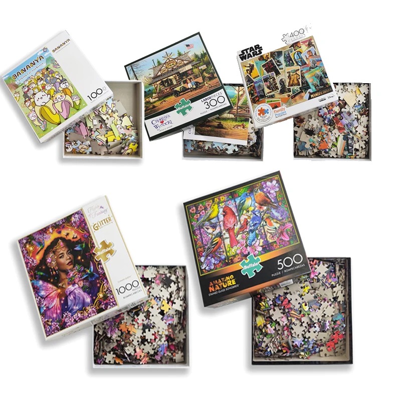 Tacar Puzal Ildath - Bailiúchán Accessories Jigsaw Clasaiceach