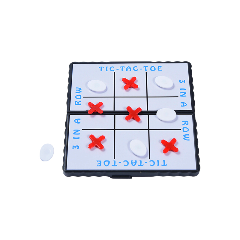 Cluiche Maighnéadach Foldable Tic-Tac-Toe - Eagrán Dlúth Taistil