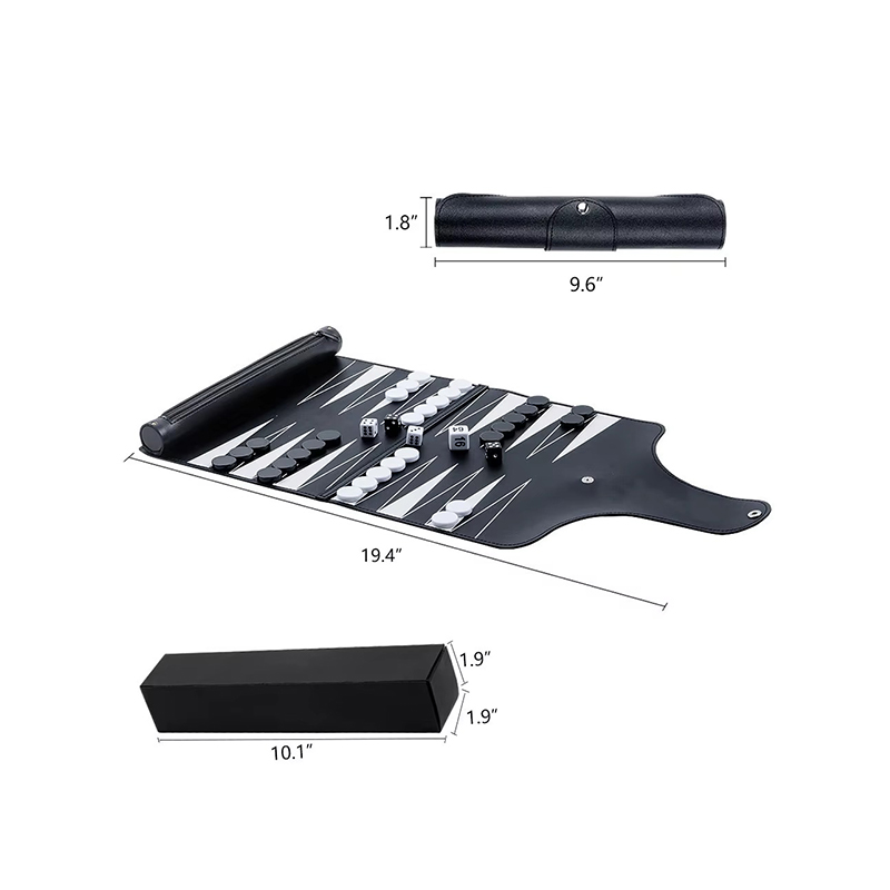 Leathar Táiplise Foldable Set - Elegance Inaistrithe do Chearrbhachas Ar-an-Téigh