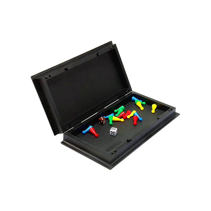 Cluiche Boird Maighnéadach Inaistrithe le Dice and Pieces Classic Ludo Game Set