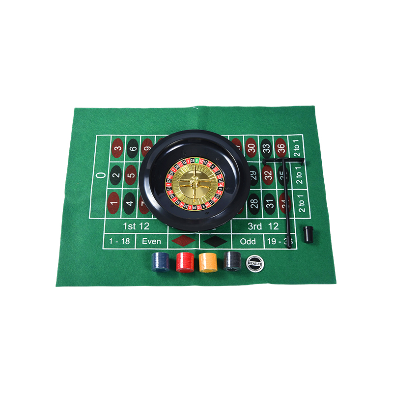 Set Roulette Deluxe - Cluiche 4 Phíosa Socraigh i bPacáistiú Bríomhar