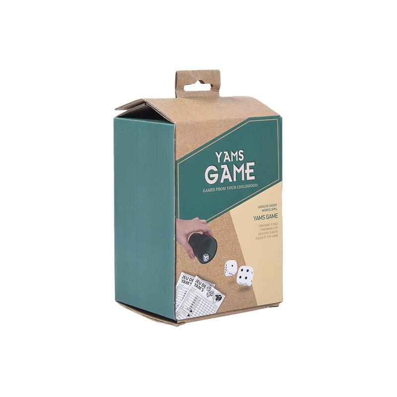 Eagrán Corn Caith Inaistrithe - Vintage YAMS Dice Game Kit