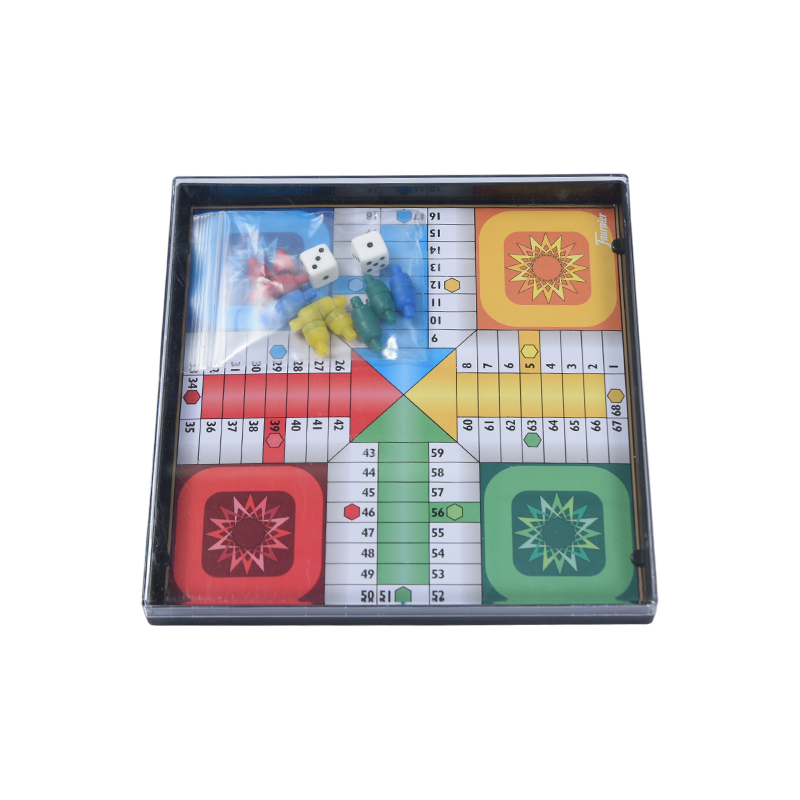 Cluiche Ludo Clasaiceach Cás Aicrileach Glan