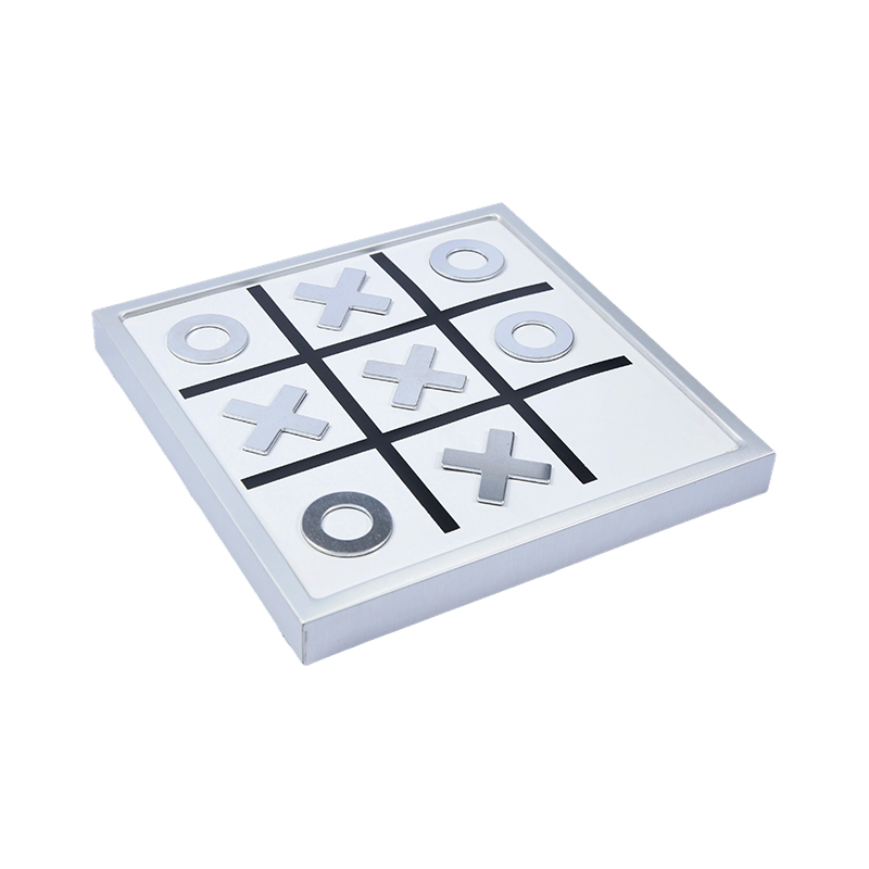 Eagrán Deisce Cluiche Miotal Tic-Tac-Toe Nua-Aimseartha