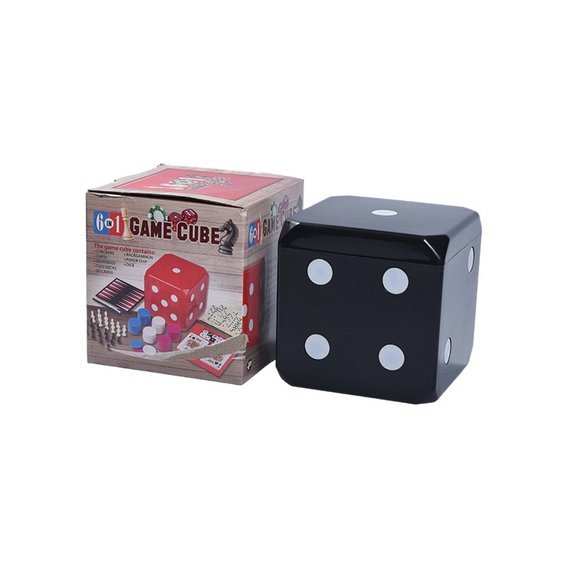 Bailiúchán Clasaiceach Cearrbhachais Tabletop - Eagrán Túr Dice Dubh