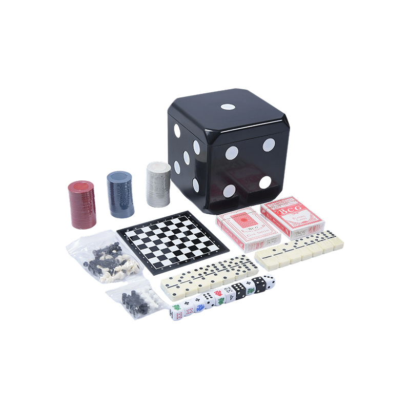 Bailiúchán Clasaiceach Cearrbhachais Tabletop - Eagrán Túr Dice Dubh