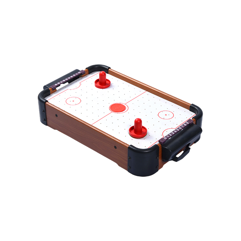 Cluiche Deisce Mini le Red Pucks agus Scór Trackers Tábla Dlúth Haca Aer Adhmaid