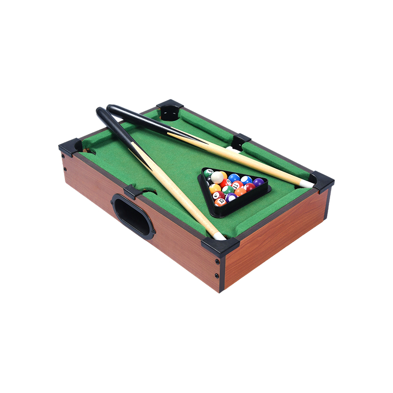 Billiards Dlúth Socraithe le Leideanna, Liathróidí, agus Tábla Snámha Mini Deisce Raca Triantán