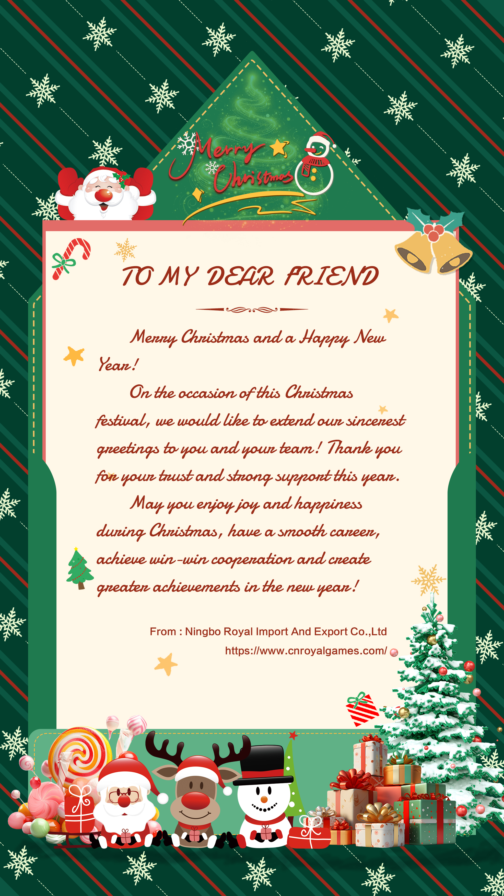 Nollaig Shona agus Athbhliain faoi Mhaise do mo chara daor!